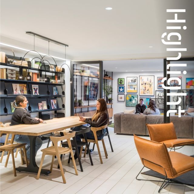 Check out our newest interior photos of Blvd & Bond apartments at Arsenal Yards. ⁠
⁠
See photos at Link in Bio.⁠
⁠
The design of the amenities reflects the residents and their essentials needed to work, craft, game, eat and gather at home. ⁠
⁠
Photography: Anton Grassl⁠
⁠
#PCA_team⁠
#PCA_placemaking