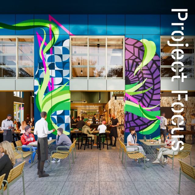 Check out the Pathway Amenity Building, aka Canteen, our latest hospitality project located on the former Fort Devens military base in Devens, MA.⁠
⁠
Co-working, socializing, and eating all happen here on this new life sciences campus.⁠
⁠
See more at Link In Bio.⁠
⁠
King Street Properties and Sterling Street Brewery⁠
⁠
#PCA_team #PCA_placemaking
