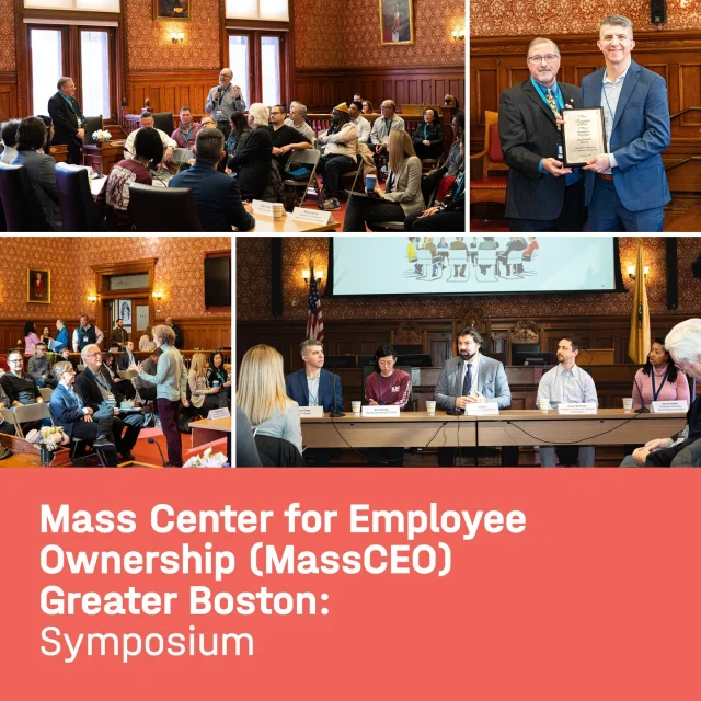 PCA's Director of IT Daniel Carp was an amazing ambassador representing us at the Massachusetts Center for Employee Ownership (MassCEO) Symposium at Cambridge City Hall. We continually strive to better our workplace and Dan was happy to share our experience as a MA State ESOP (Employee Stock Ownership Plan) Business.⁠
⁠
More about MassCEO and ESOP at Link in Bio. ⁠
⁠
#PCA_team #PCA_culture