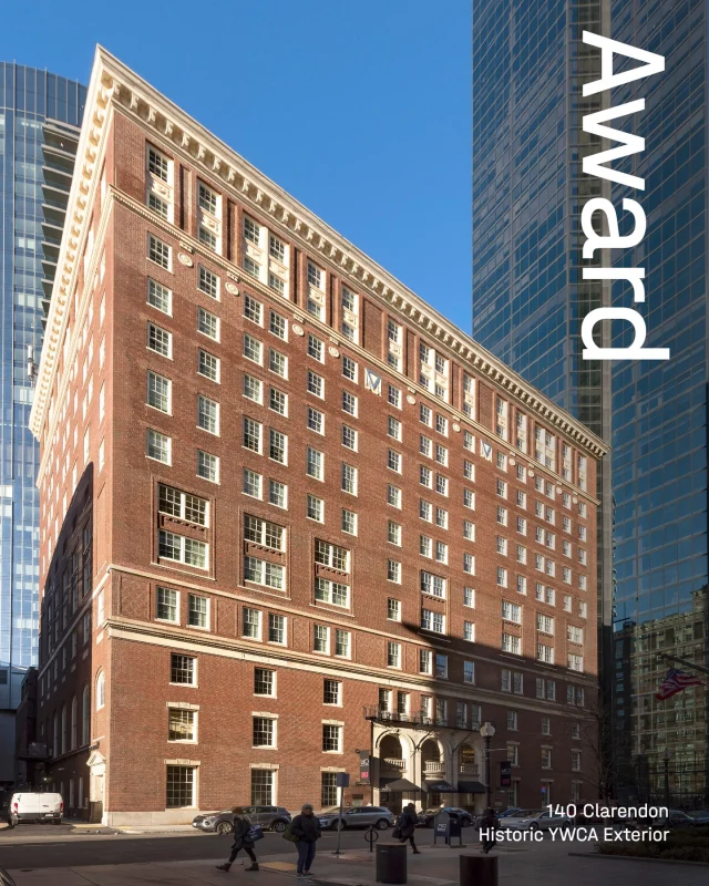 We are honored to share this news: 140 CLARENDON STREET and the MCELWAIN SCHOOL APARTMENTS were both awarded the 2025 MAYOR THOMAS M. MENINO AWARD “in celebration of projects that are transformative, embrace the community, create partnerships, and revitalize the best of the past to make something good for the future,” by Preservation Massachusetts.⁠
⁠
Thank you our client partners and the project teams:⁠
140 Clarendon: Beacon Communities LLC, Pine Street Inn, Mount Vernon Company - Odeh Engineers/WSP, Petersen Engineering Inc, Simpson Gumpertz & Heger (SGH), Nitsch Engineering, Boston Environmental, McPhail Associates, LLC, Ryan, On-Site Insight, WAYPOINTKLA and NEI General Contracting.⁠
⁠
McElwain School Apartments: Capstone Communities LLC, MPZ Development LLC - Odeh Engineers/WSP, Petersen Engineering Inc, Kelly Engineering Group, Copley Wolff, New Ecology, Inc. and Keith Construction Inc. ⁠
⁠
Photos: Anton Grassl