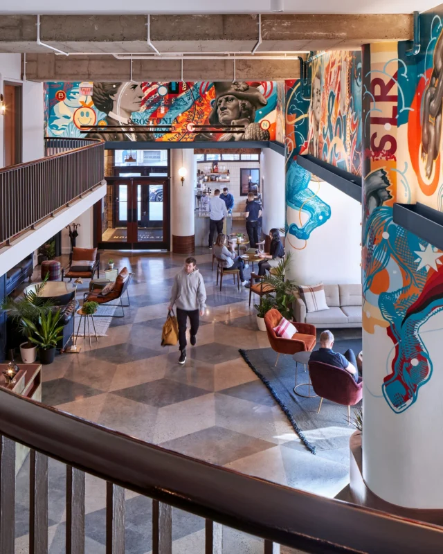 Since opening in 2018, the Award-winning Revolution Hotel has embodied Boston’s independent spirit and redefined where urbanites meet, stay, eat, work and socialize. 

The Revolution Hotel continues to be open and welcoming, yet quirky and irreverent — just like the new breed of traveler who stays there.

Client partner: The Mount Vernon Company
📸: Robert Benson and Elisif Brandon